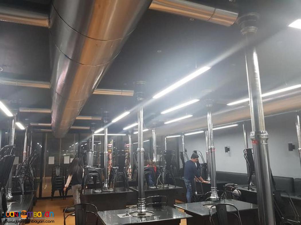 Ducting Services for Korean Restaurant Samgyupsal