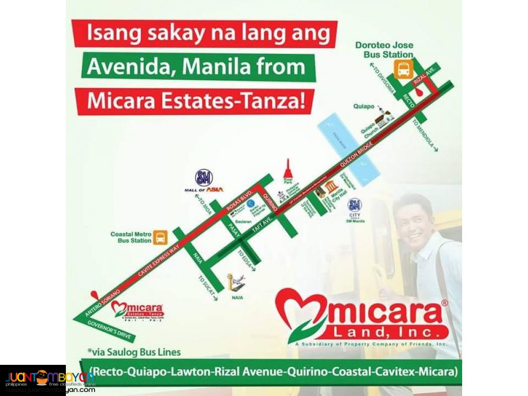 Micara Estates Tanza Cavite, 3 Br Felicia Townhouse