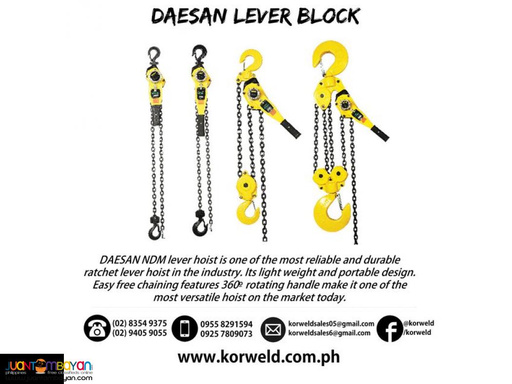 Lever Block (NDM Type) - DAESAN Brand (Made in Korea)