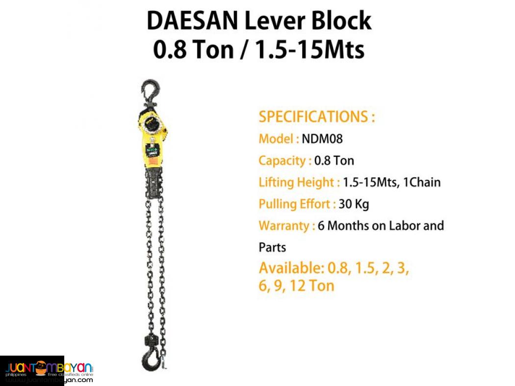 Lever Block (NDM Type) - DAESAN Brand (Made in Korea)