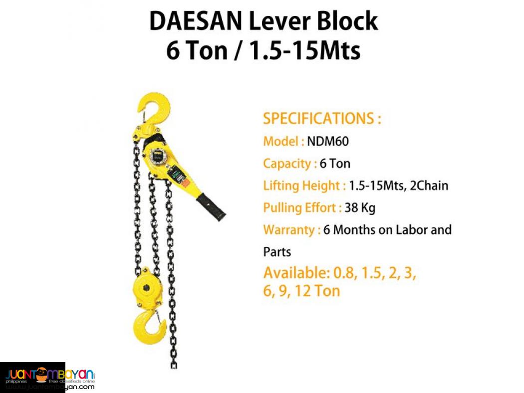 Lever Block (NDM Type) - DAESAN Brand (Made in Korea)