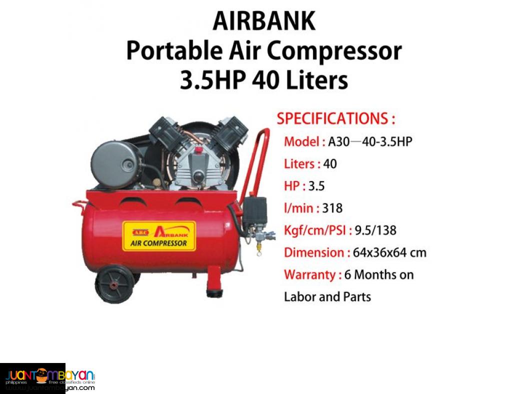 Air Compressor (Portable-Oilbased)