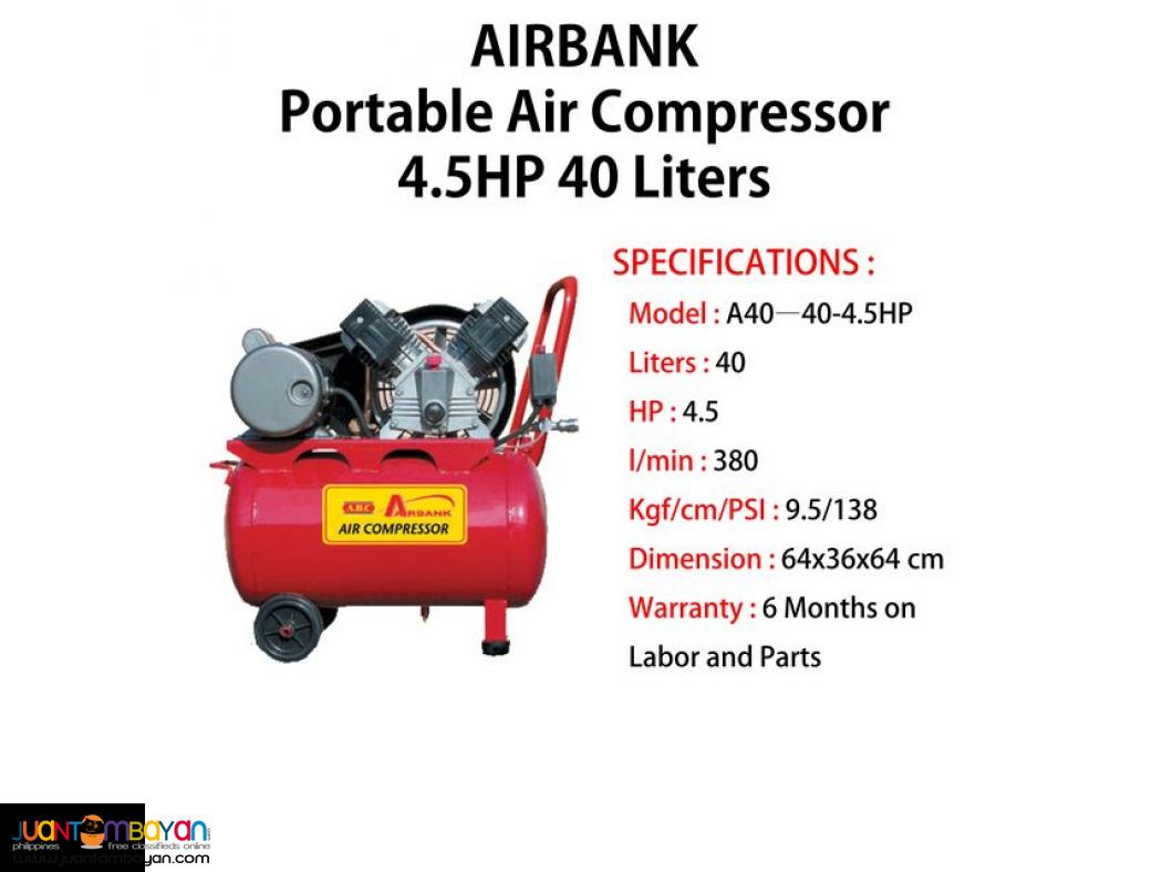 Air Compressor (Portable-Oilbased)