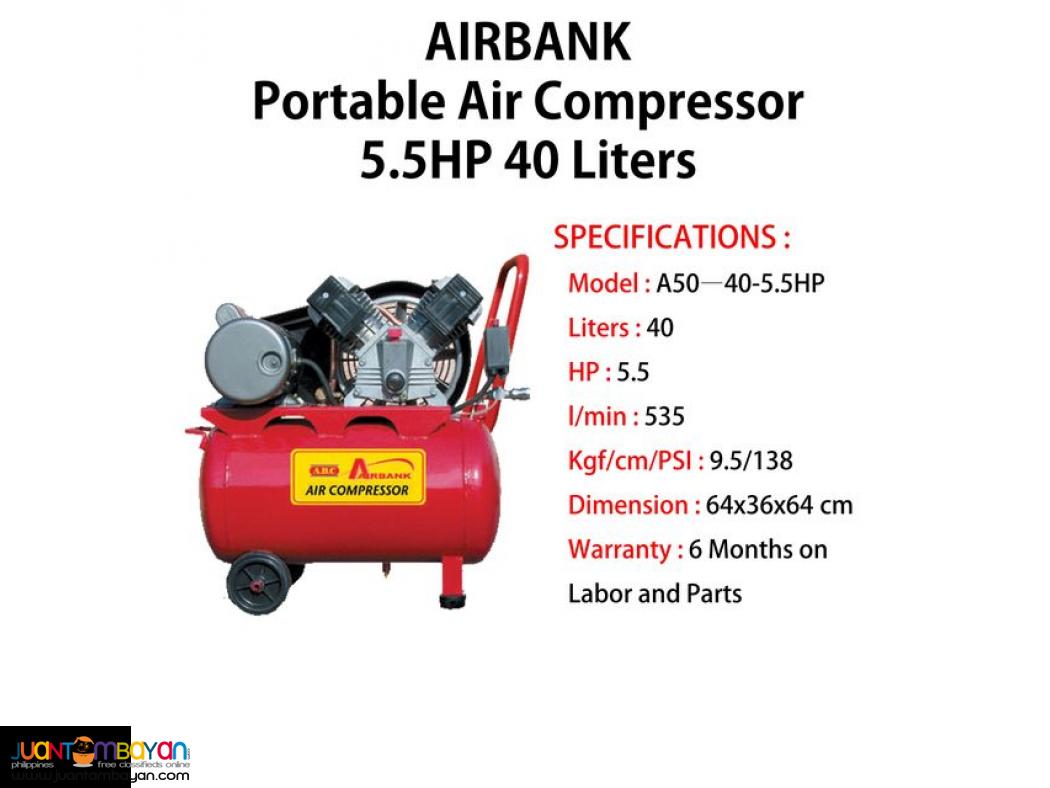 Air Compressor (Portable-Oilbased)