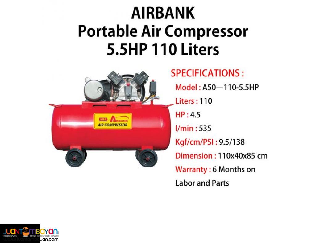 Air Compressor (Portable-Oilbased)