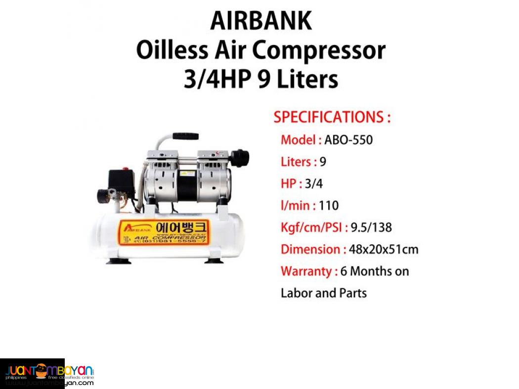 Air Compressor (Oilless)