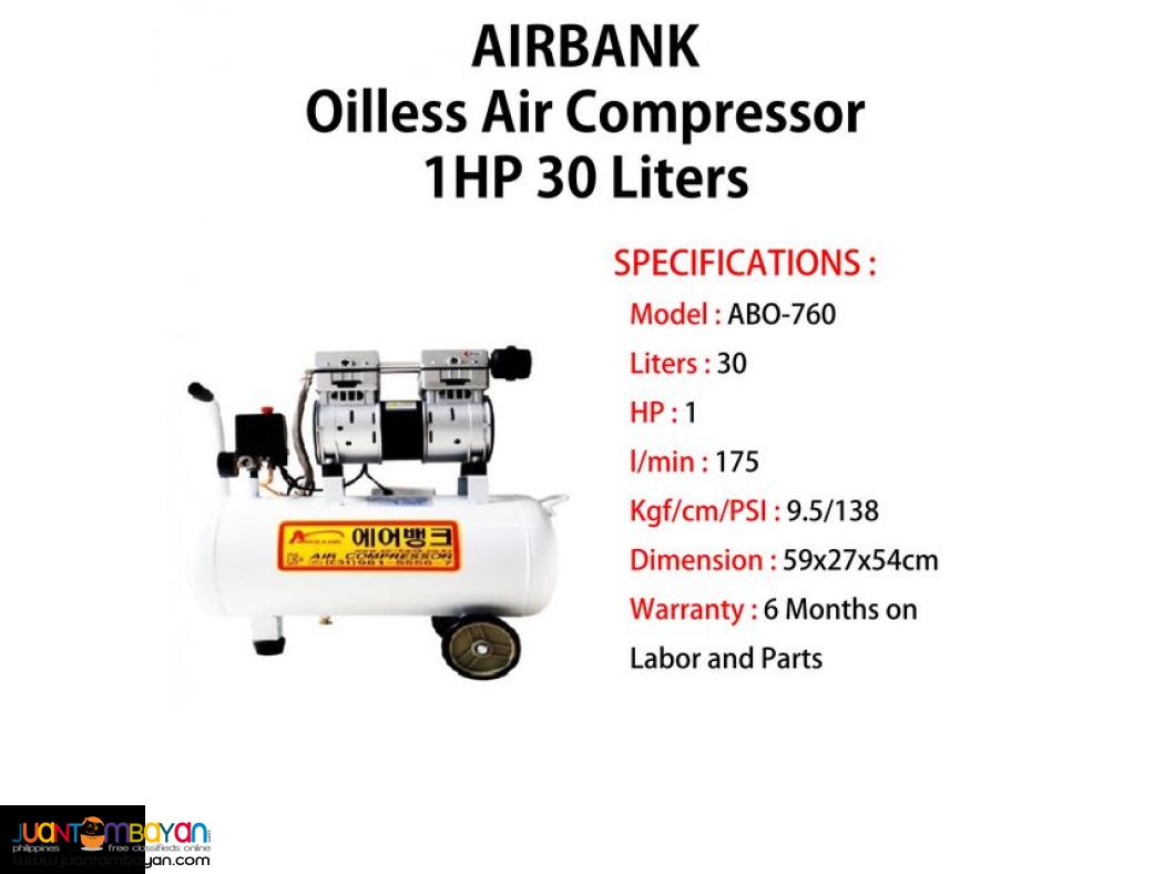 Air Compressor (Oilless)