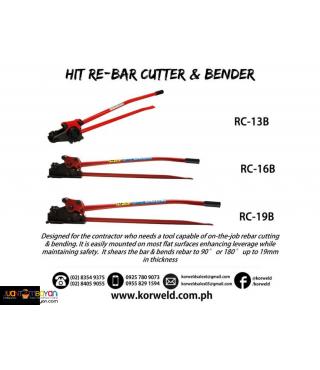 Re-Bar Cutter and Bender