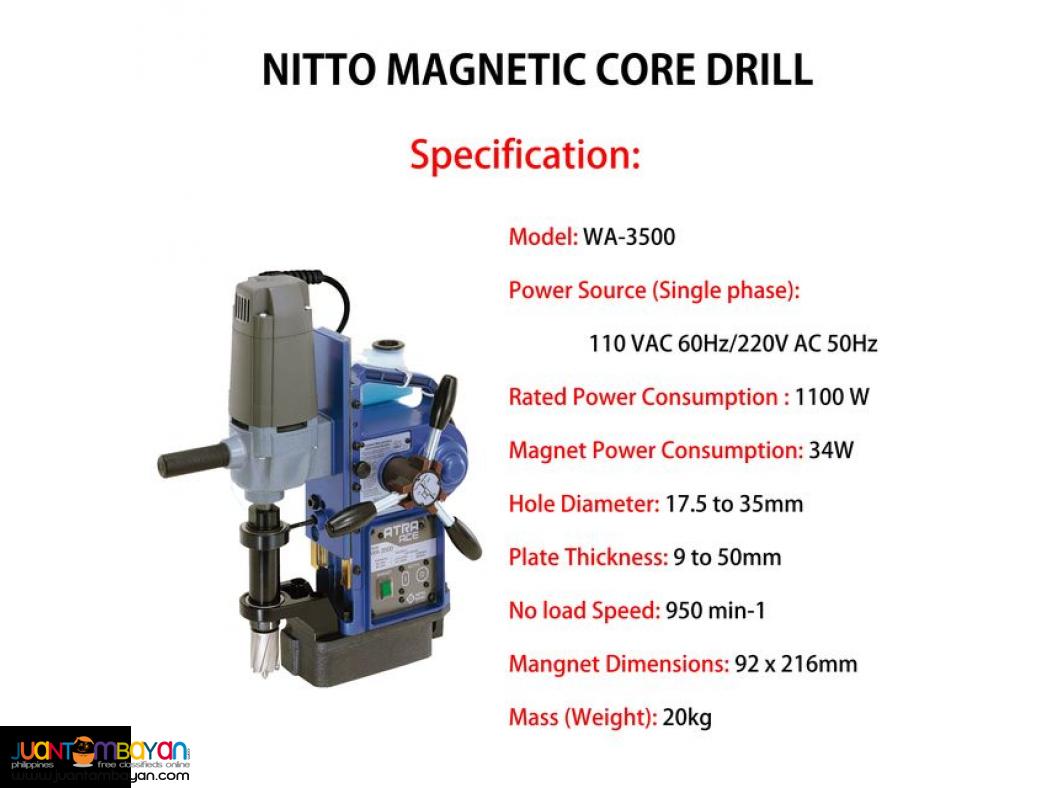 Magnetic Drilll - Nitto Brand