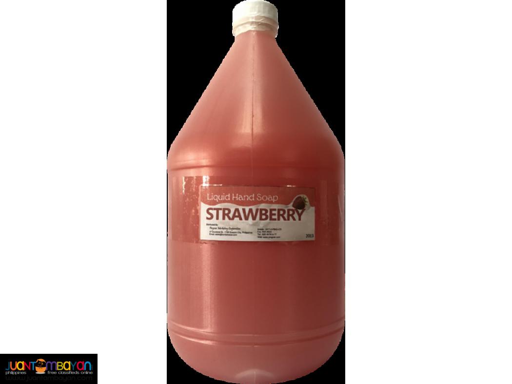 Liquid Hand Soap Strawberry Scent Liquid Hand Soap Strawberry Scent