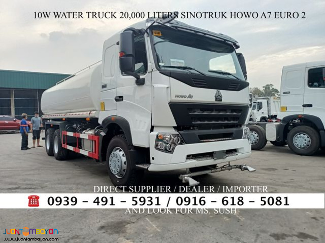 10-wheeler wATER TRUCK 20,000 Liters Brand New for Sale