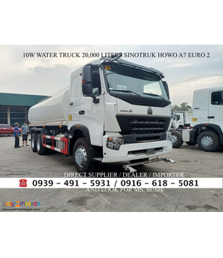 10-wheeler wATER TRUCK 20,000 Liters Brand New for Sale