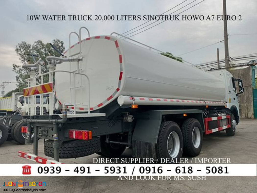10-wheeler wATER TRUCK 20,000 Liters Brand New for Sale