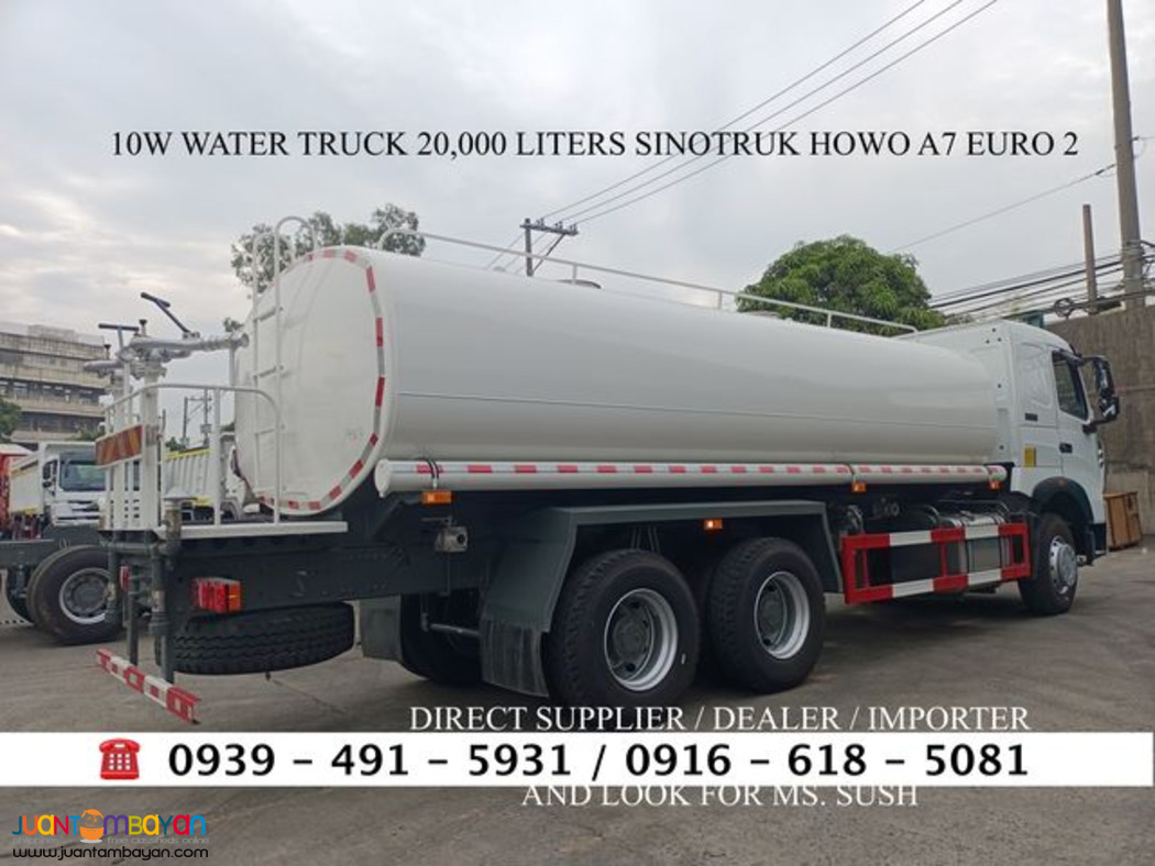 10-wheeler wATER TRUCK 20,000 Liters Brand New for Sale
