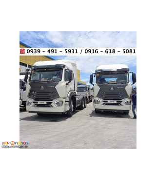 10-wheeler 380hp Sinotruk Howo N7 Tractor Head Brand New for sale