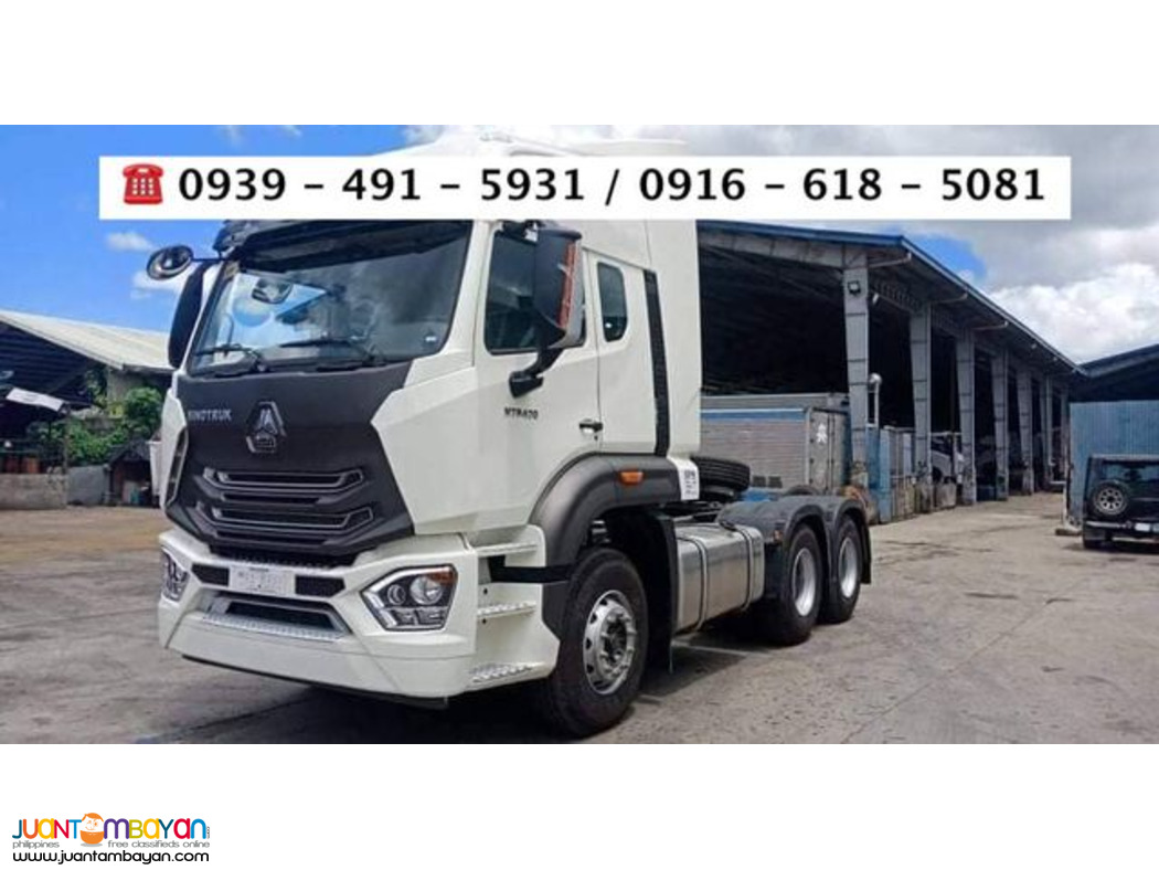 10-wheeler 380hp Sinotruk Howo N7 Tractor Head Brand New for sale