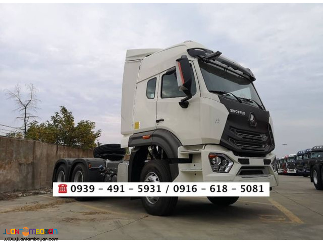 10-wheeler 380hp Sinotruk Howo N7 Tractor Head Brand New for sale