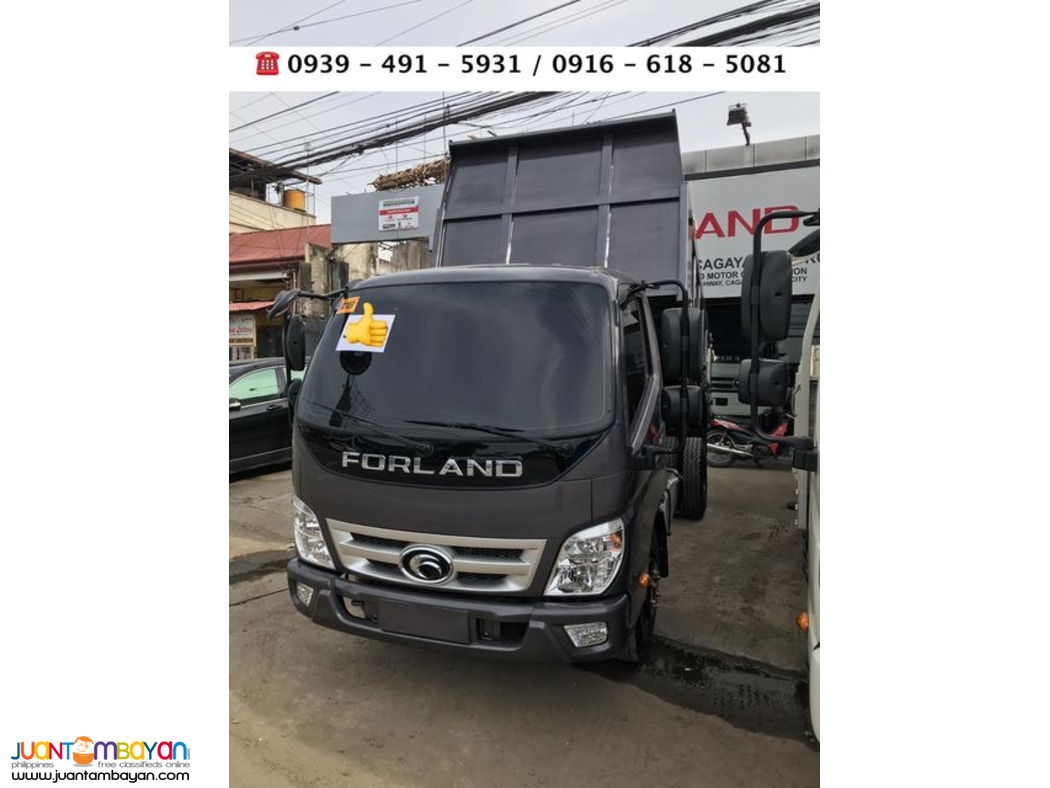 3CUBIC 4X2 DUMPTRUCK FORLAND ISUZU ENGINE