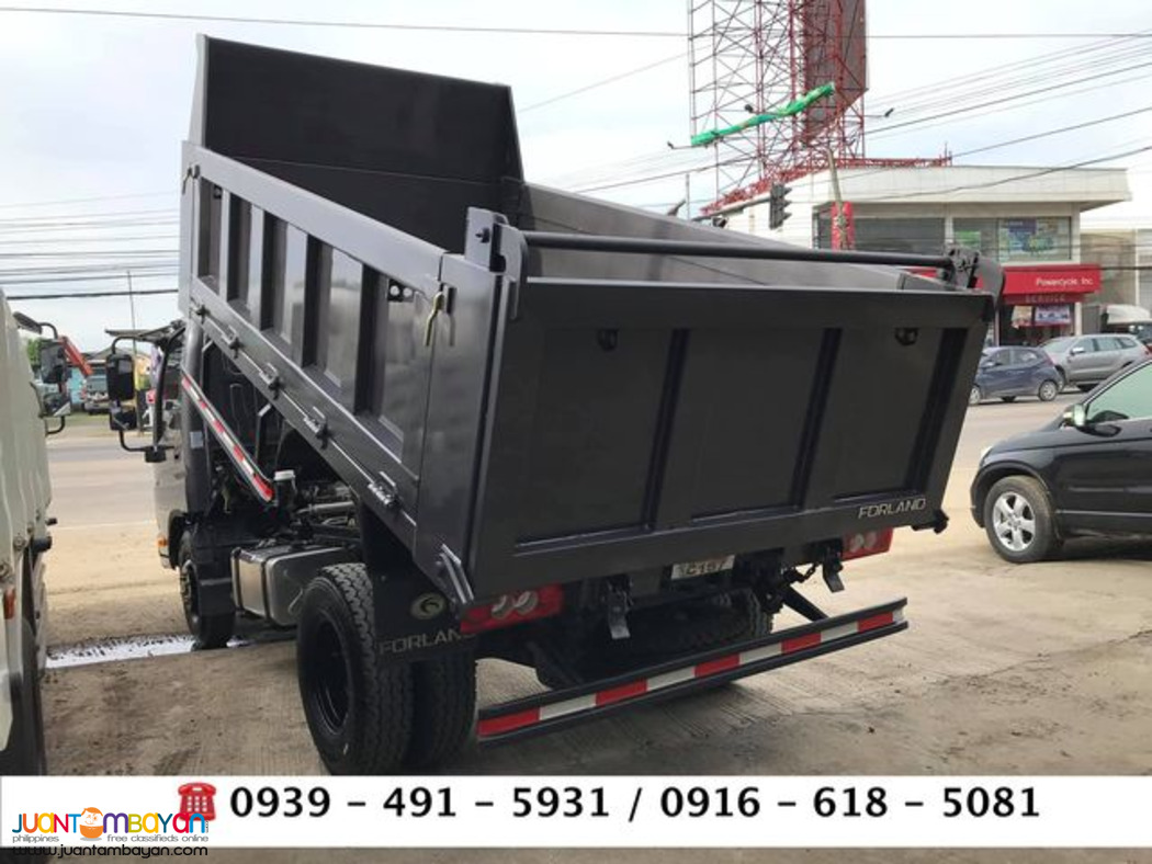 3CUBIC 4X2 DUMPTRUCK FORLAND ISUZU ENGINE