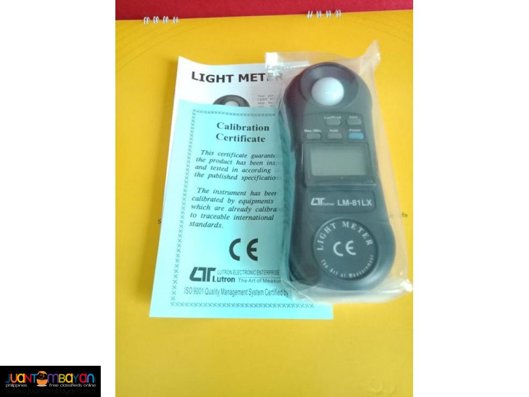 Digital Light Meter, Light Meter, Digital Lux Meter, Lux Meter