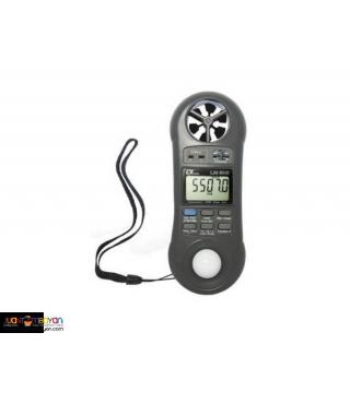 Environment Meter, Anemometer, Airflow Meter, Light Meter, LM-8010