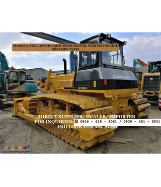 ZD160-3S SWAMPY TYPE BULLDOZER WITH RIPPER 175HP