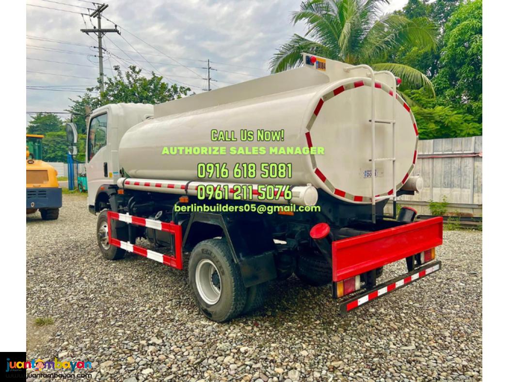 6 wheeler 6kl fuel truck sinotruk homan h3 brand new for sale