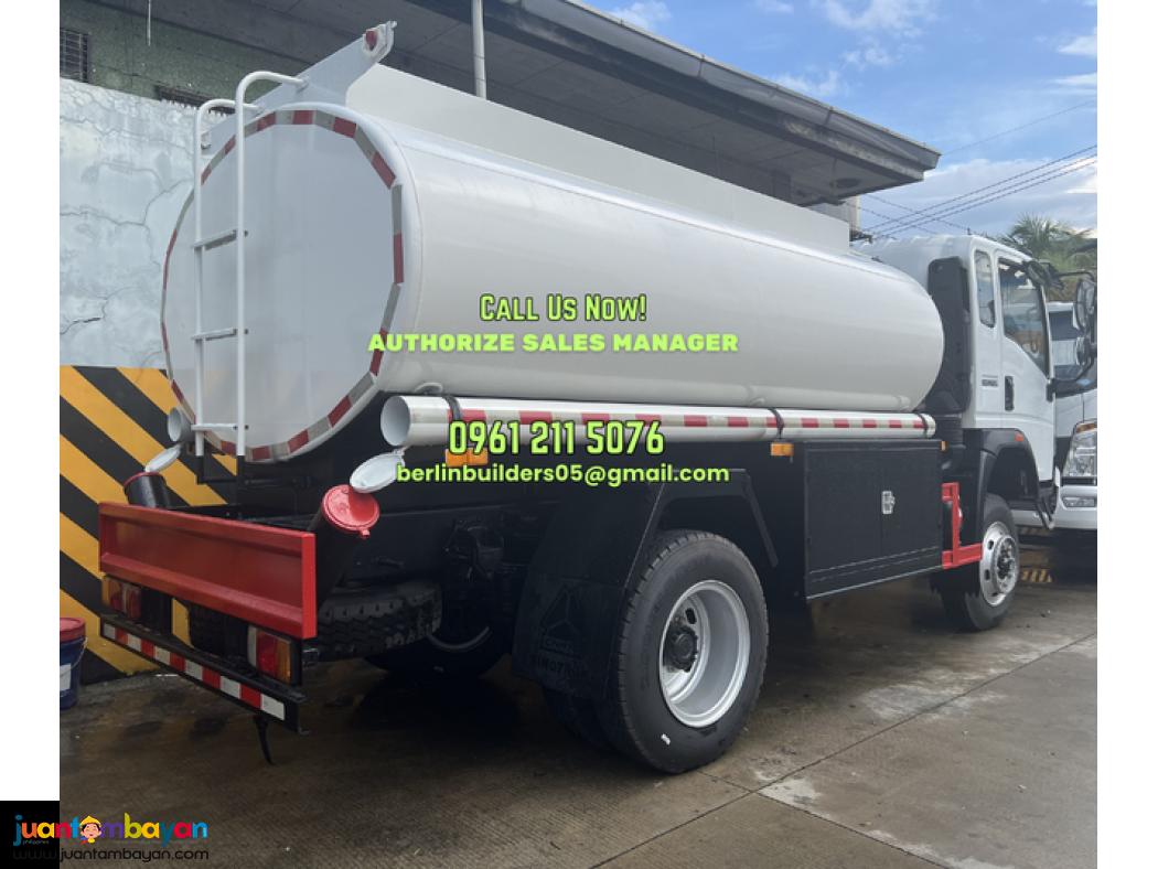 6 wheeler 6kl fuel truck sinotruk homan h3 brand new for sale