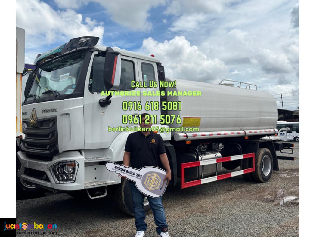 10KL WATER TRUCK 6 WHEELER SINOTRUK HOMAN H5 BRAND NEW FOR SALE