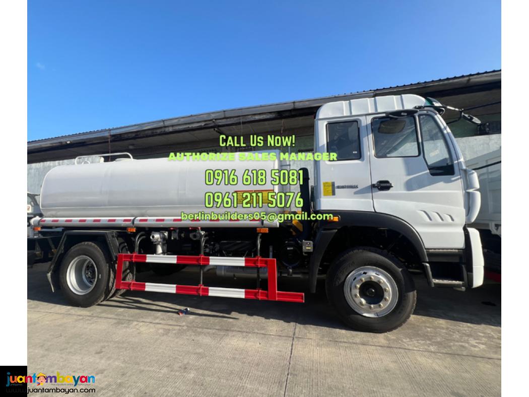 10KL WATER TRUCK 6 WHEELER SINOTRUK HOMAN H5 BRAND NEW FOR SALE
