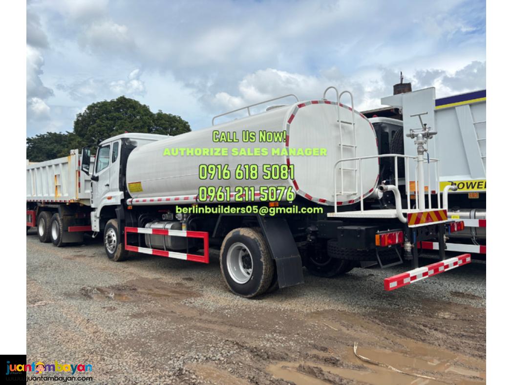10KL WATER TRUCK 6 WHEELER SINOTRUK HOMAN H5 BRAND NEW FOR SALE
