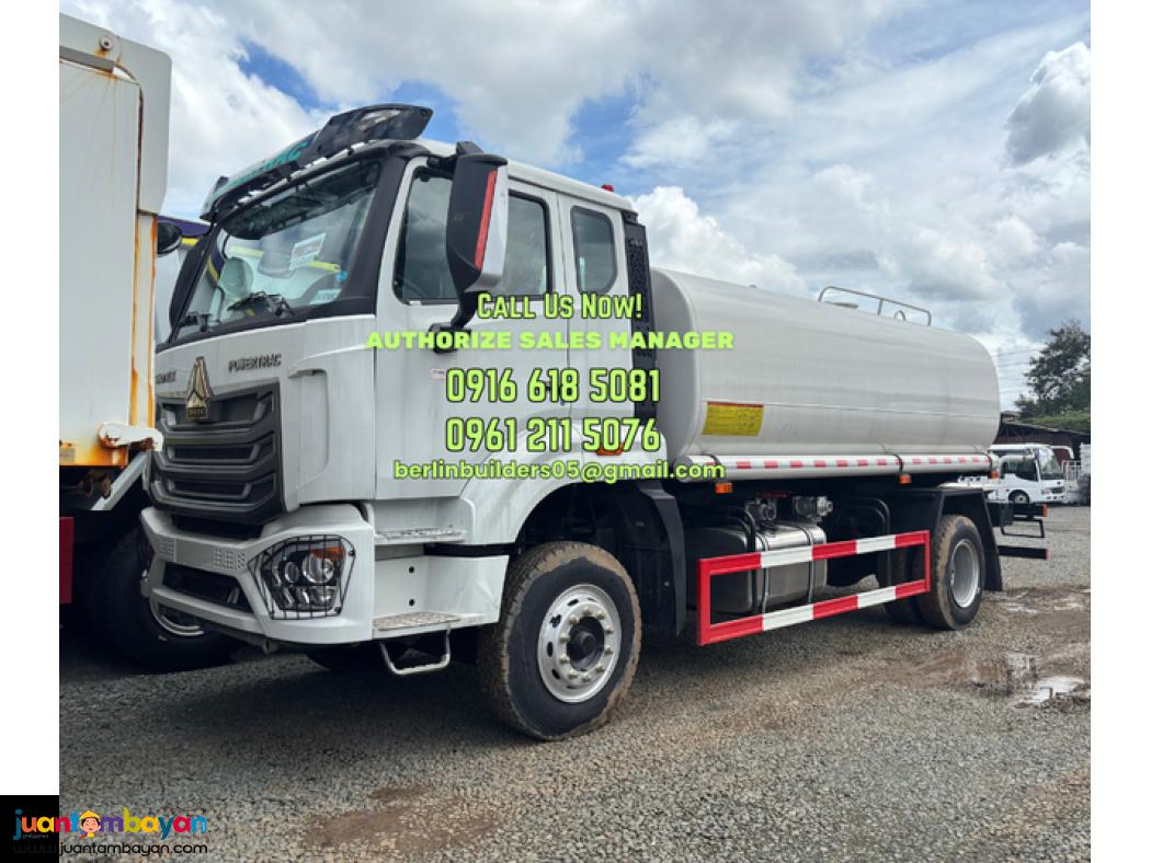10KL WATER TRUCK 6 WHEELER SINOTRUK HOMAN H5 BRAND NEW FOR SALE
