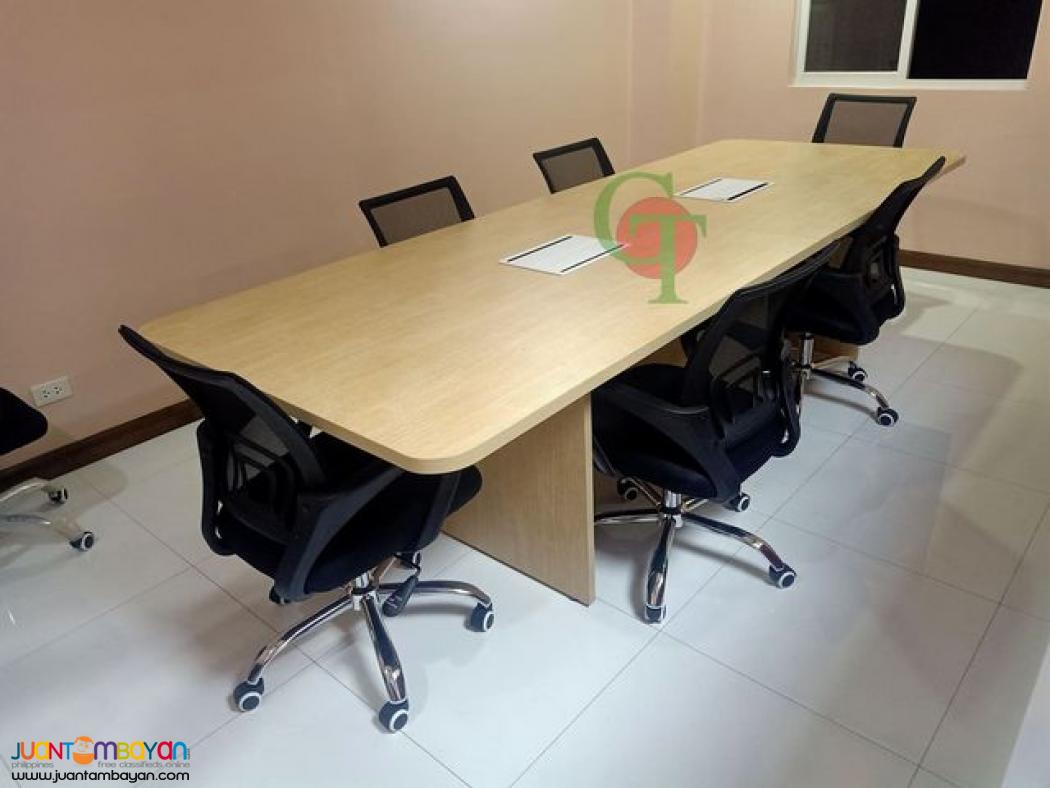 Conference Table with wire Box