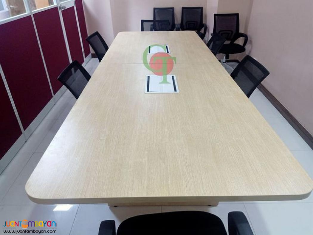 Conference Table with wire Box