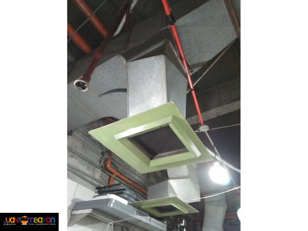 Exhaust and Fresh Air Ducting Fabrication and Installation