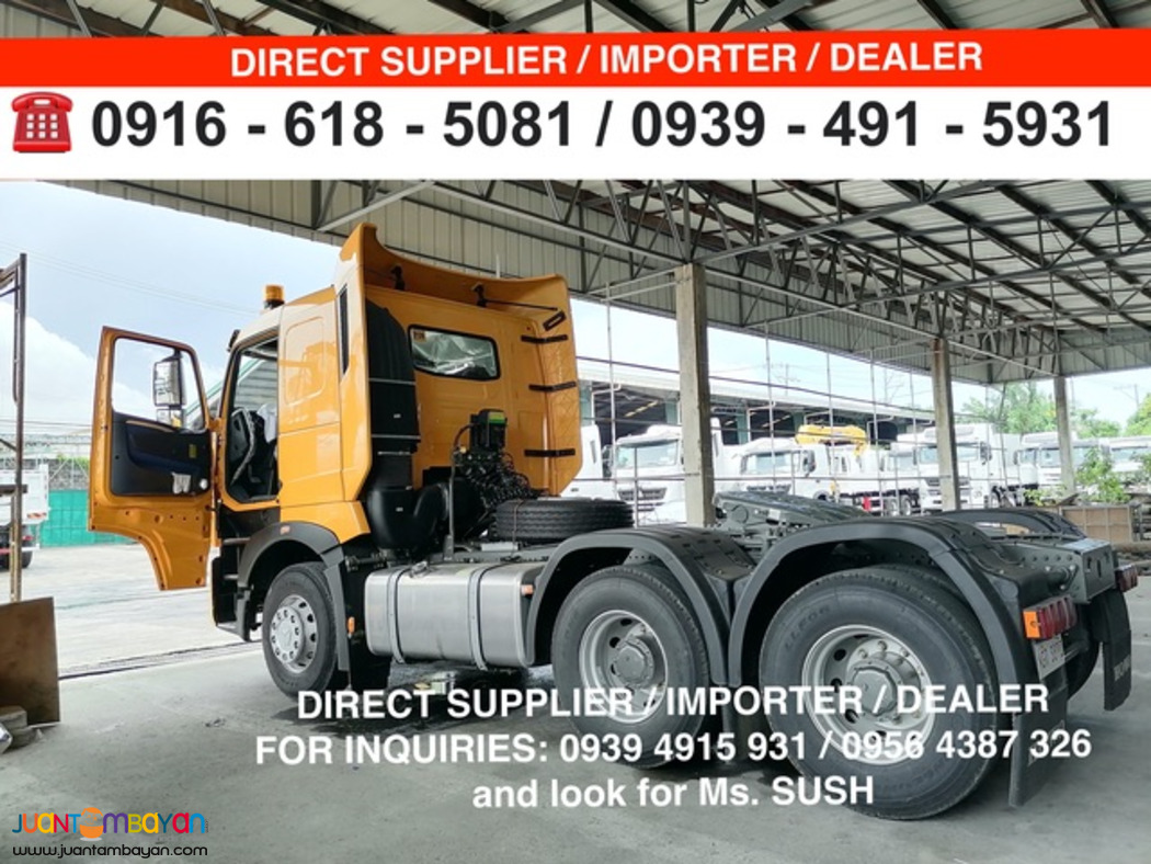 10-wheeler PRIME MOVER/ TRACTOR HEAD 371hp, 380hp & 420hp