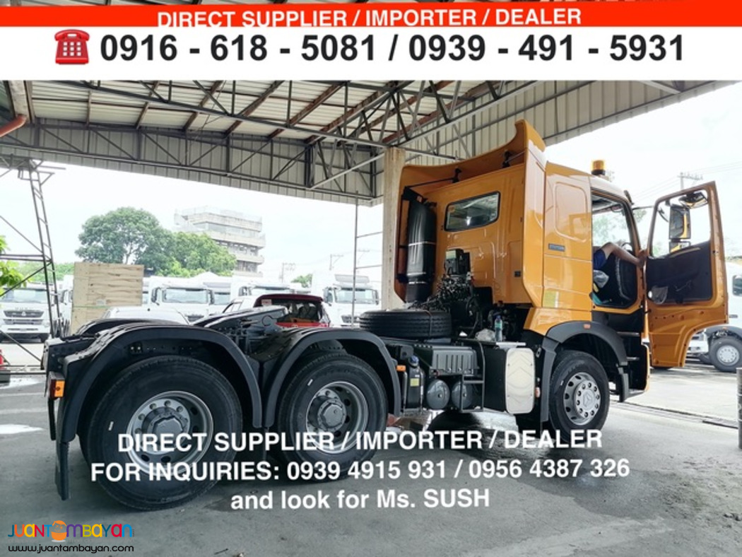10-wheeler PRIME MOVER/ TRACTOR HEAD 371hp, 380hp & 420hp