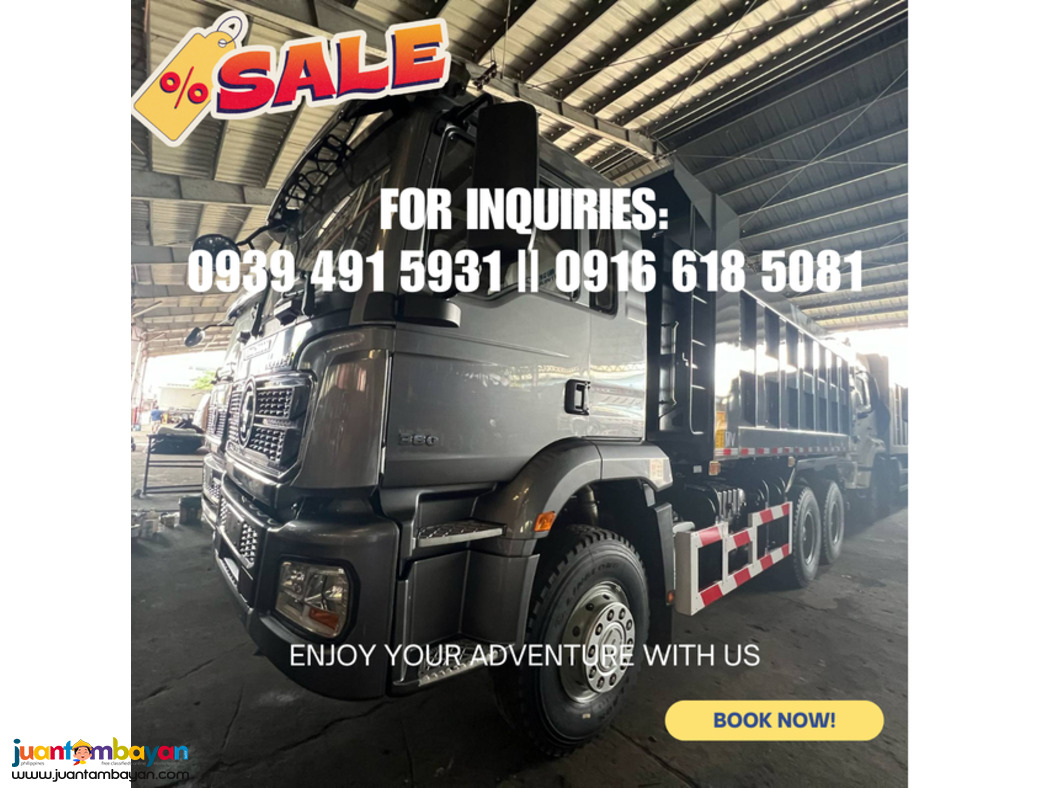 10 wheeler dumptruck shacman h3000s cummins engine