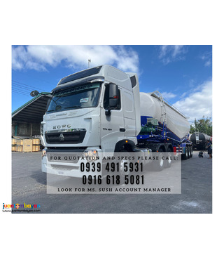 Cement BULK Carrier 50cbm tri axle 12-wheeler brand new for sale