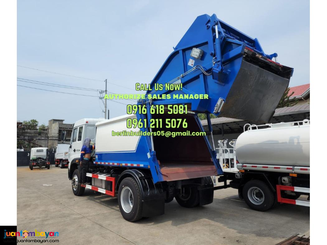6 wheeler 5cbm garbage compactor truck sinotruk brand new for sale