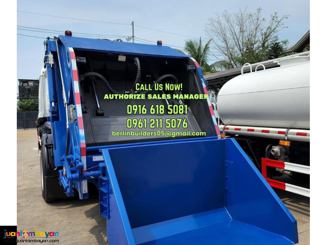 6 wheeler 5cbm garbage compactor truck sinotruk brand new for sale