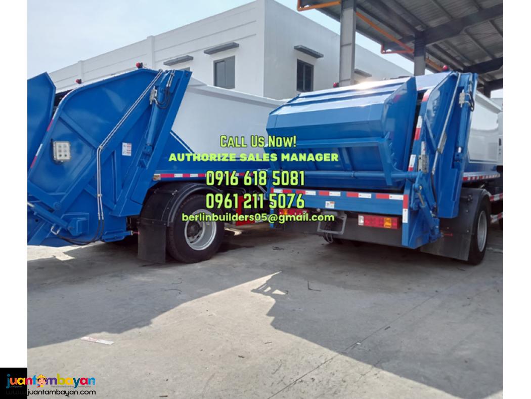 6 wheeler 5cbm garbage compactor truck sinotruk brand new for sale