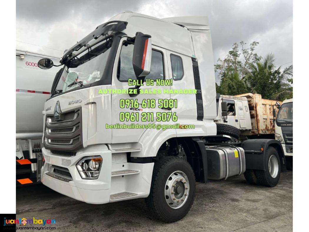 6 wheeler tractor head prime mover sinotruk howo nx brand new