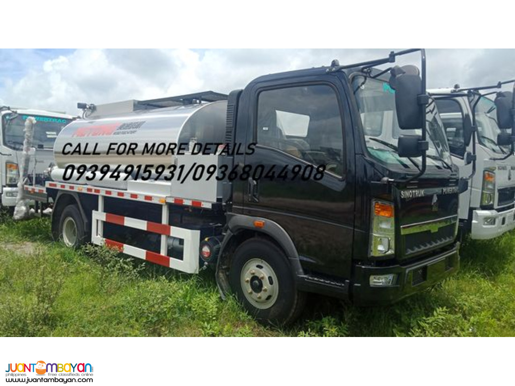 ASPHALT DISTRIBUTOR sinotruk homan h3 6 wheeler 