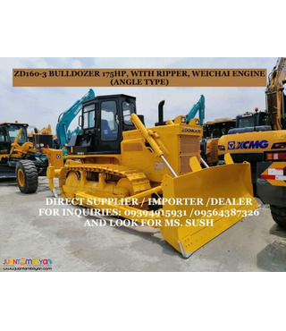 ZOOMLION ZD160-3 BULLDOZER WITH AND WITHOUT RIPPER