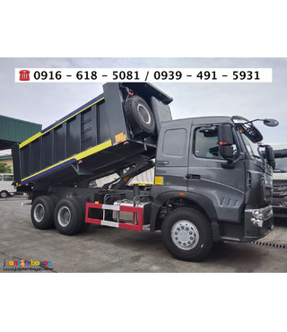 10 WHEELER 20 CUBIC DUMPTRUCK SINOTRUK HOWO A7 EURO 2 & 4