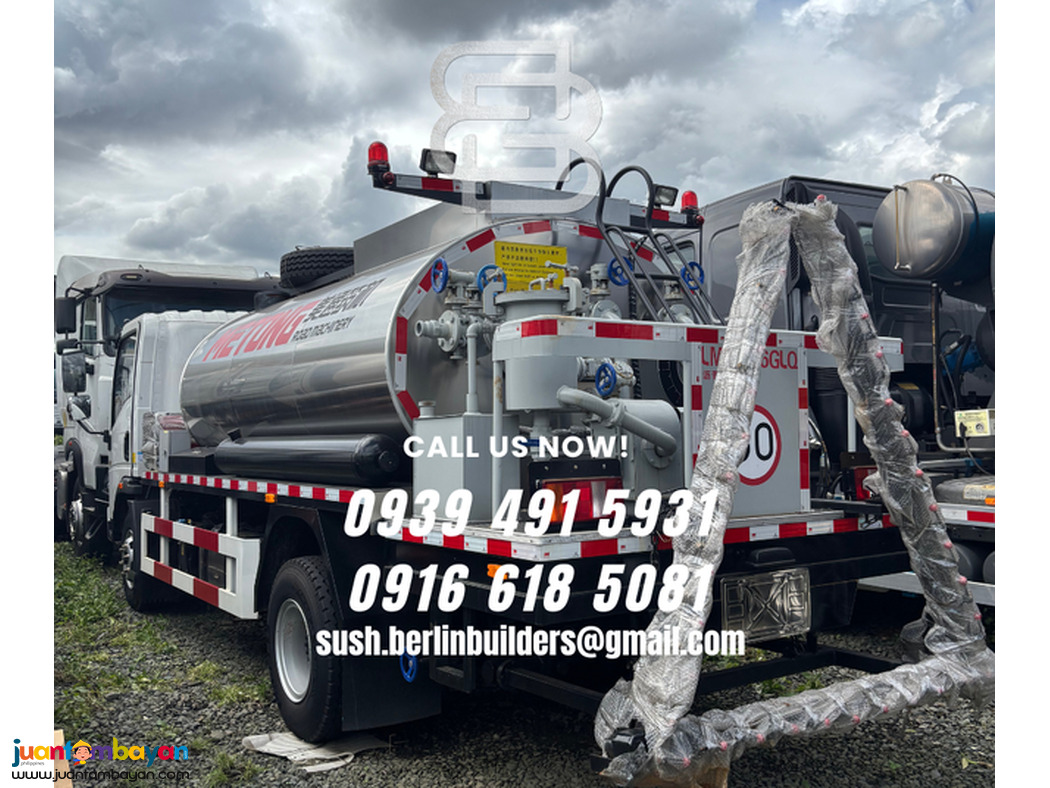 ASPHALT DISTRIBUTOR TRUCK 5KL sinotruk homan h3 6 wheeler 