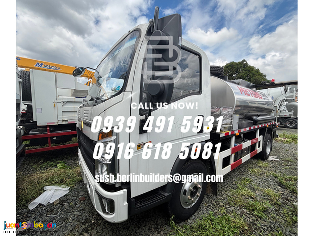 ASPHALT DISTRIBUTOR TRUCK 5KL sinotruk homan h3 6 wheeler 