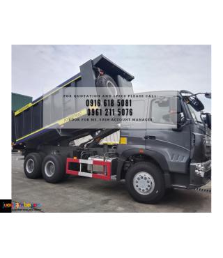 10 WHEELER 20 CUBIC DUMPTRUCK SINOTRUK HOWO A7 EURO 2 & 4