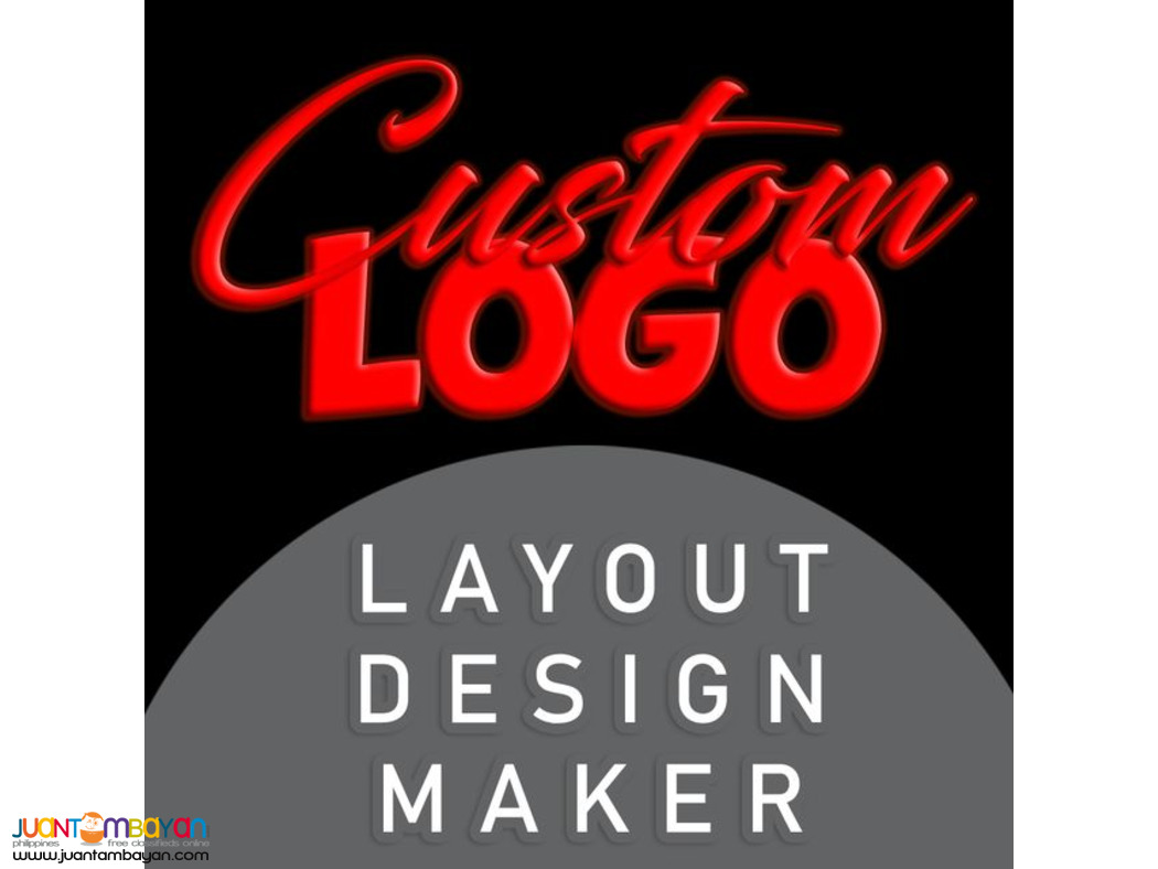 Logo maker logo design logo layout label tarpaulin sticker